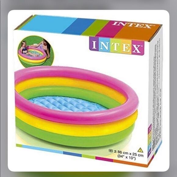 Sunset Glow Baby Pool (34 x 10) Intex inflatable - Picture 2 of 2
